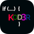 Icon of program: KOD3R: Code Editor and Co…