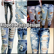 Icon of program: Ripped Jeans Design