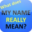 Icon of program: What does MY NAME REALLY …