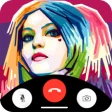 Icon of program: scary harly video call an…
