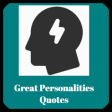 Icon of program: Great Personalities Quote