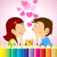 Icon of program: Valentine Day Coloring Bo…