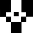 Icon of program: Black White Keyboard Tile…