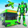 Icon of program: Flying Army Bus Robot Gam…