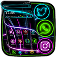 Icon of program: Colorful Neon Light Theme