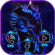 Icon of program: Blue Dragon Theme