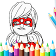Icono de programa: Coloring Book for ladybug…