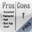 Icon of program: Pros & Cons PRO