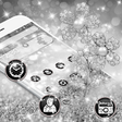 Icono de programa: Silver Glitter Diamond Fl…