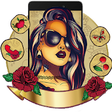 Icono de programa: Tattoo Girl Art Themes HD…
