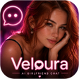 Icono de programa: Veloura: AI Girlfriend Ch…