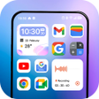 Icon of program: Launcher Liquid Glass OS:…