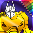 Icon of program: Animated Robots Coloring …