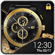 Icono de programa: Golden clock lock screen