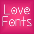 Icon of program: Fonts Love for FlipFont F…