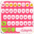 Icon of program: Cute Pink Love Emoji Keyb…