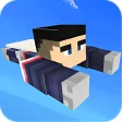 Icon of program: Flying Superhero: Blocky …