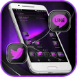 Icon of program: Purple Black Launcher The…