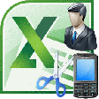 Excel Split Names and Phone Numbers Software icon