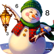 Icon of program: Winter Snow Color by Numb…