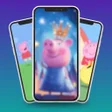 Icon of program: Peppa Pig Wallpaper HD 4K