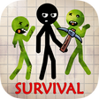 Icono de programa: Stickman Zombie Survival …