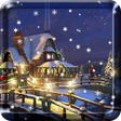 Icono de programa: Snow Night Live Wallpaper…