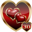 Icon of program: Heart Valentine 3D Next L…