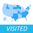 Icon of program: Visited States Map - USA …