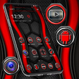 Icono de programa: Red and Black Launcher Th…