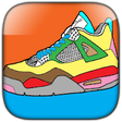 Icon of program: Sneakers Coloring Book - …