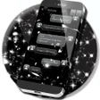Icon of program: Black Bubbles SMS Theme