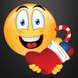 Icon of program: Christmas Emojis Keyboard…
