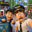 Icon of program: Plane Passengers Chaos Si…
