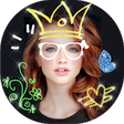 Icon of program: Doodle Photo Editor Stick…
