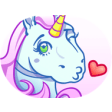 Icon of program: Unicorn Emojis Sticker Pa…