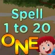 Icon of program: 1 to 20 numbers spelling …