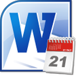 Icon of program: MS Word Weekly Appointmen…