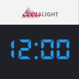 Icon of program: Coors Light Feature Clock