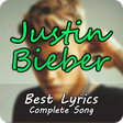 Icon of program: Justin Bieber lyrics Comp…