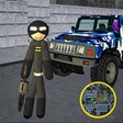 Icono de programa: Dark Bat Stickman Rope He…