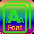 Icon of program: Pimp Your Font : for Face…