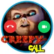 Icon of program: Fake Call from Chucky - c…