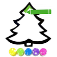 Icono de programa: Glitter Christmas Tree co…