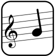 Icon of program: Compose sheet music