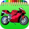 Icon of program: Motorcycle Coloring Book …