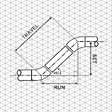 Pipe Fitting Offsets Calculator icon