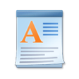 Icono de programa: Wordpad