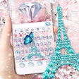 Icon of program: Girly Paris Keyboard - Gi…