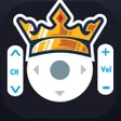 crown tv remote control icon